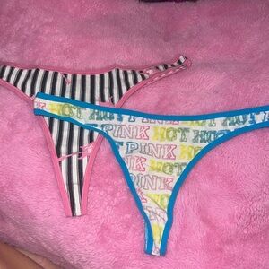 Vintage PINK thongs
